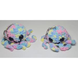 Amigurumi Octopus Keyrings