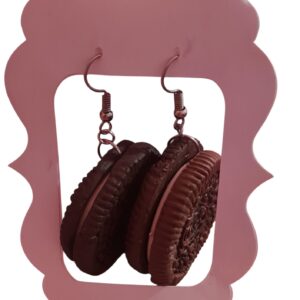 Oreo Polymer Clay Earrings